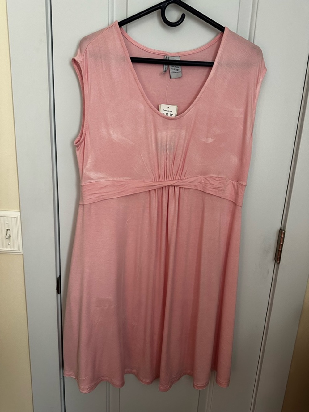 Planet Motherhood Pink Sleeveless Maternity Dress